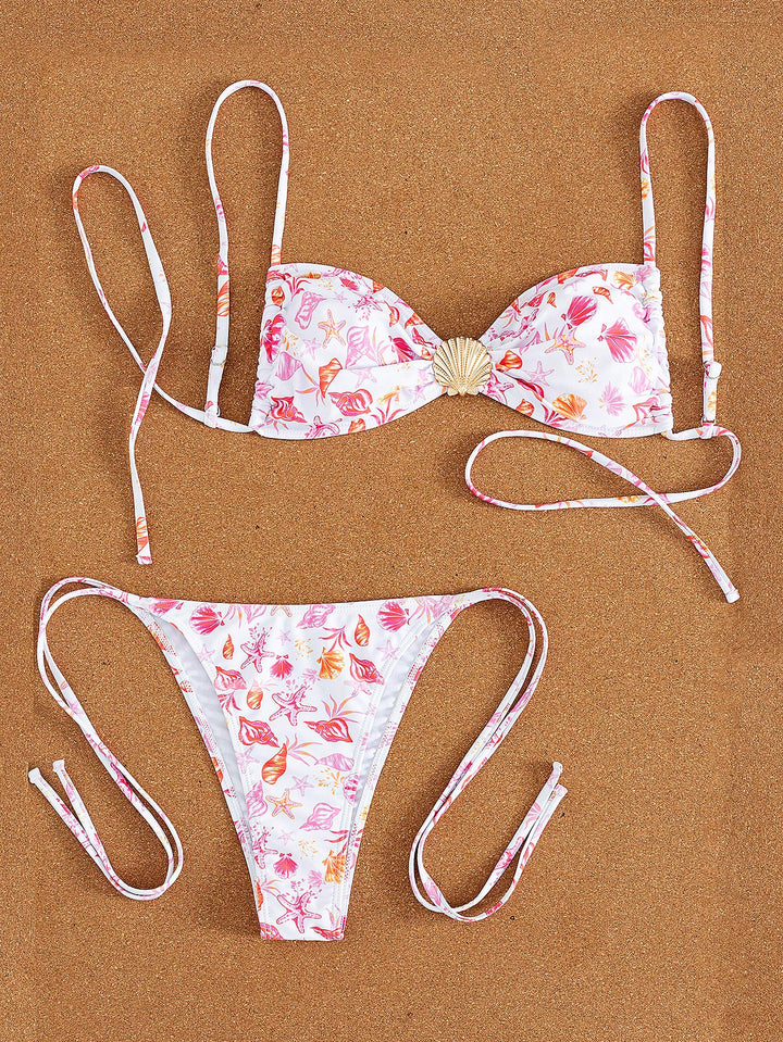 Set bikini SHEIN, mix culori