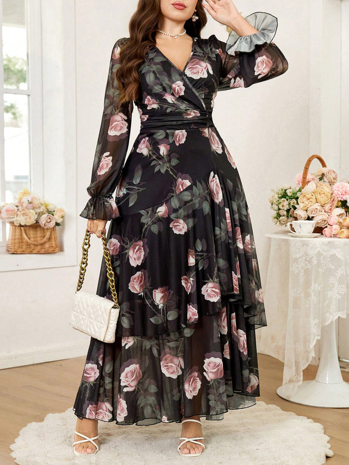 Rochie SHEIN, mix culori
