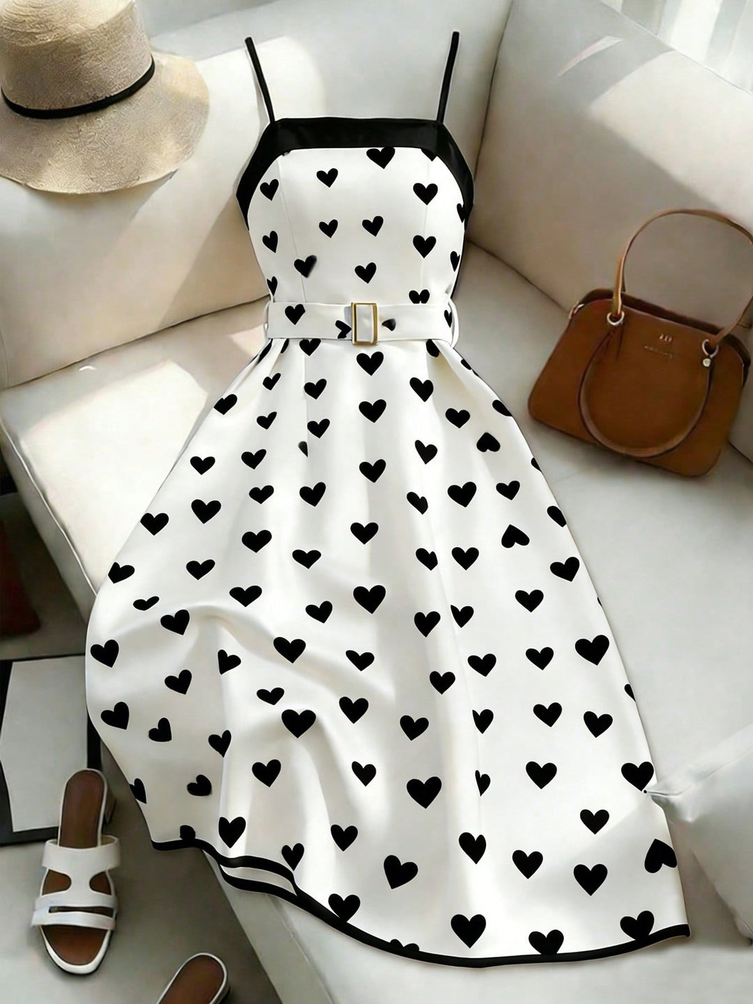 Rochie midi SHEIN, mix culori