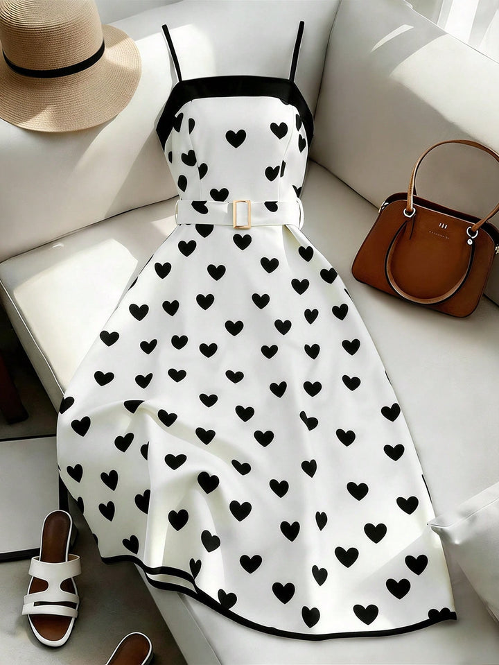 Rochie midi SHEIN, mix culori
