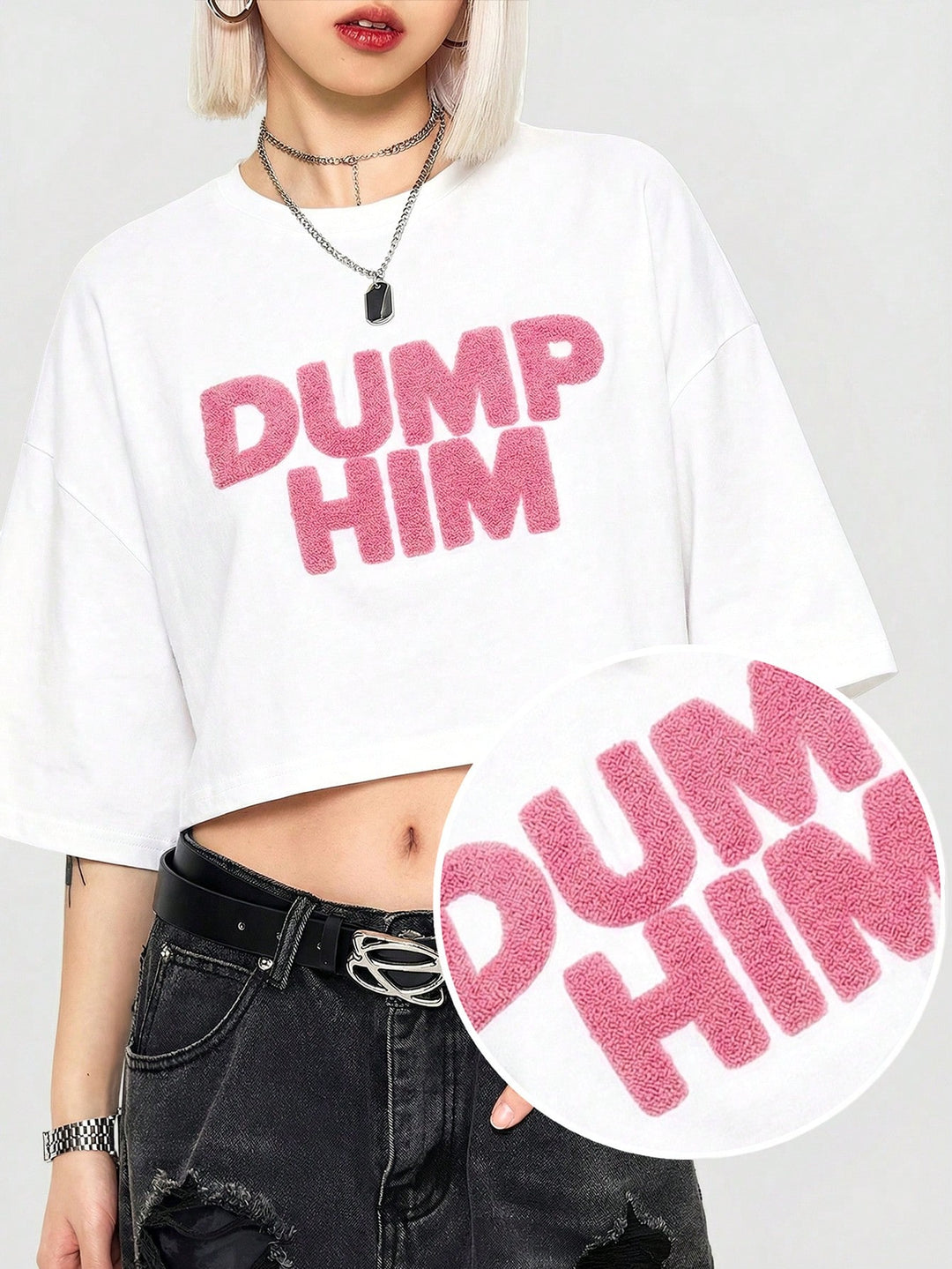 Tricou SHEIN, alb
