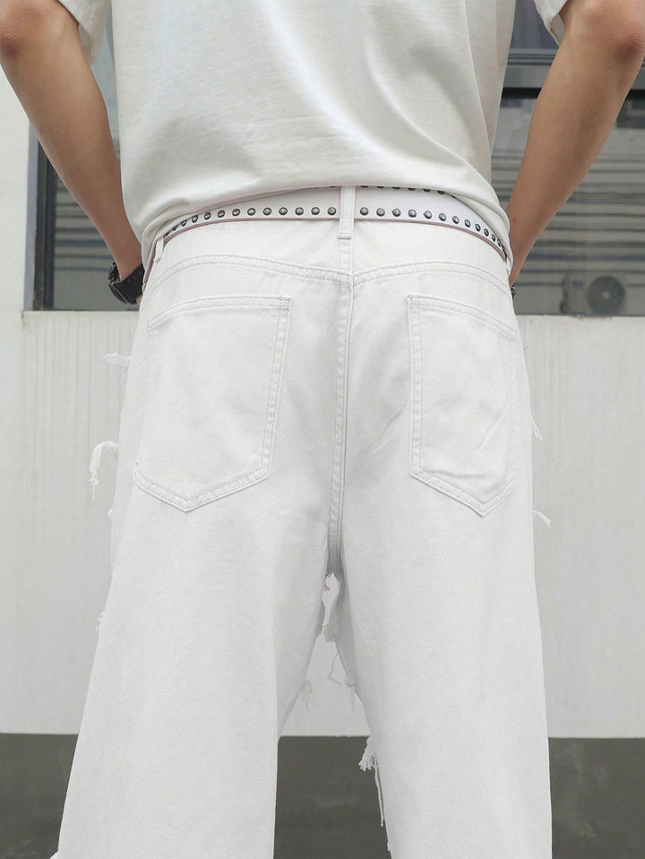 Jeans SHEIN, alb
