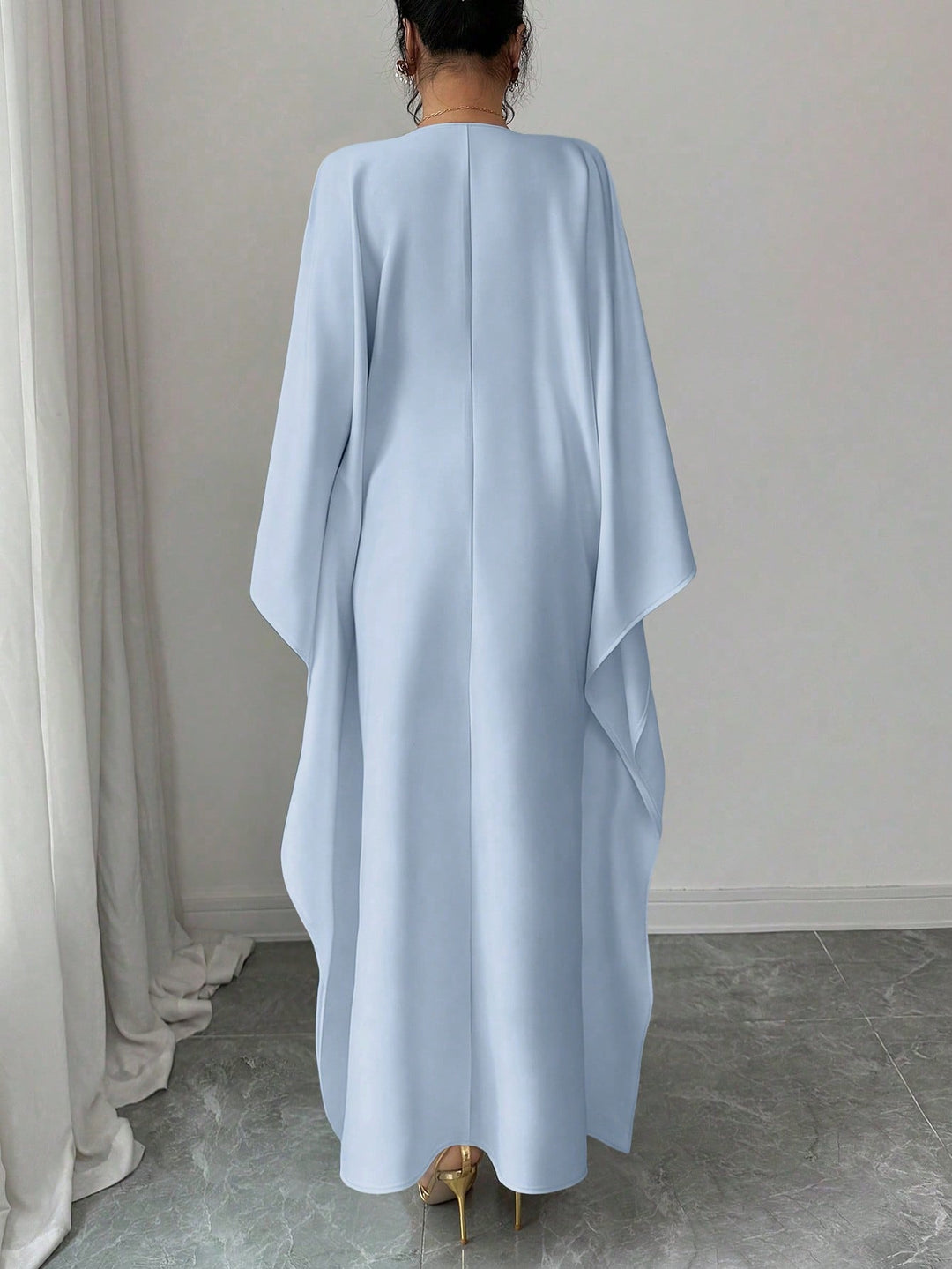 Rochie midi SHEIN, albastru