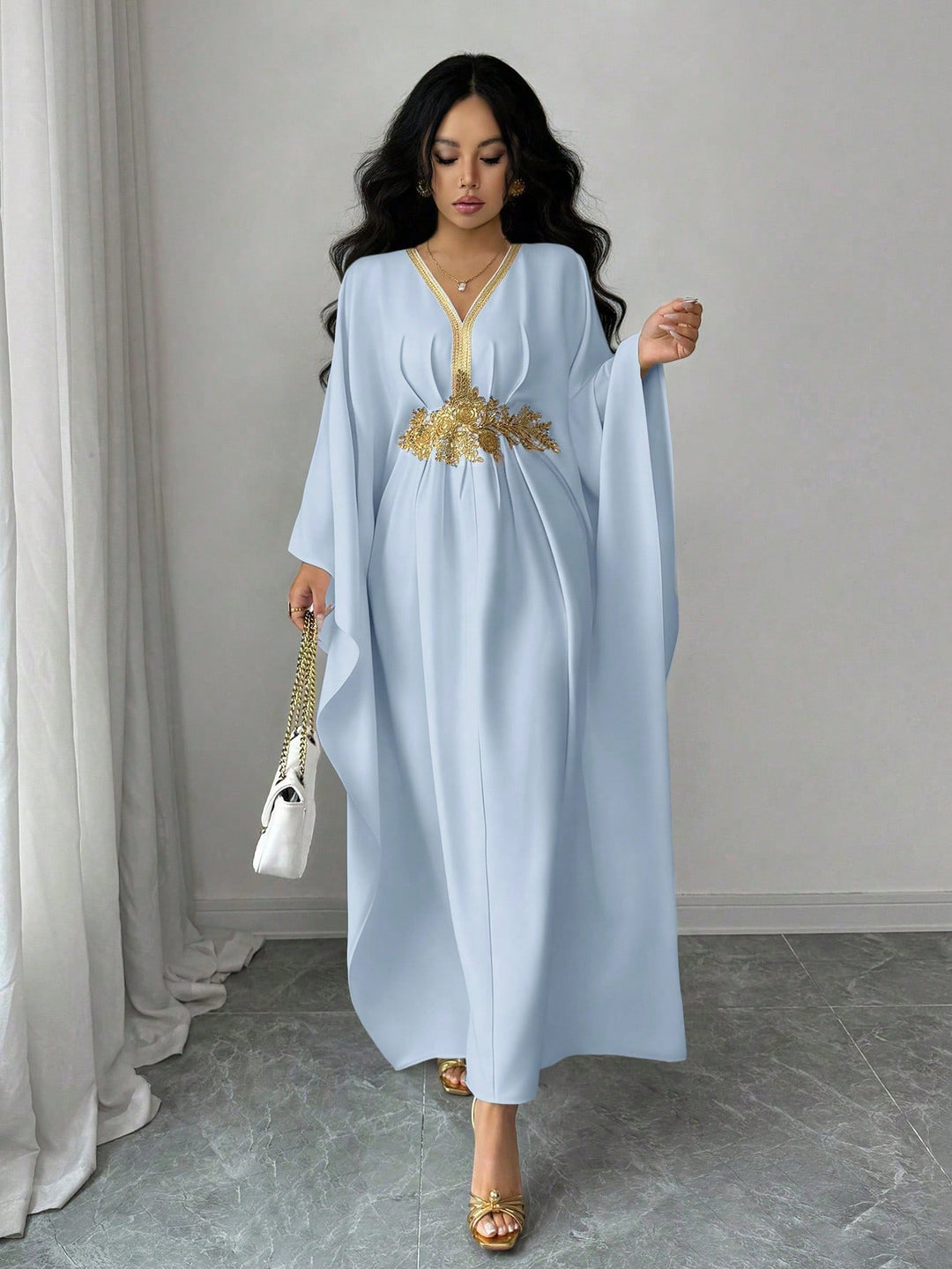 Rochie midi SHEIN, albastru