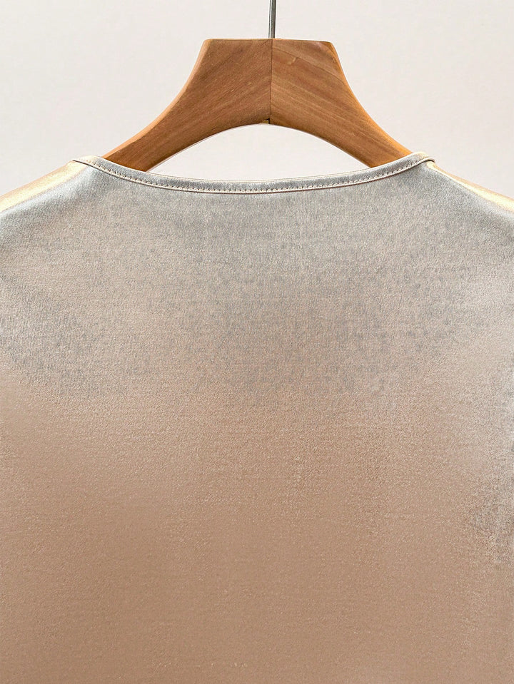 Tricou SHEIN, portocaliu