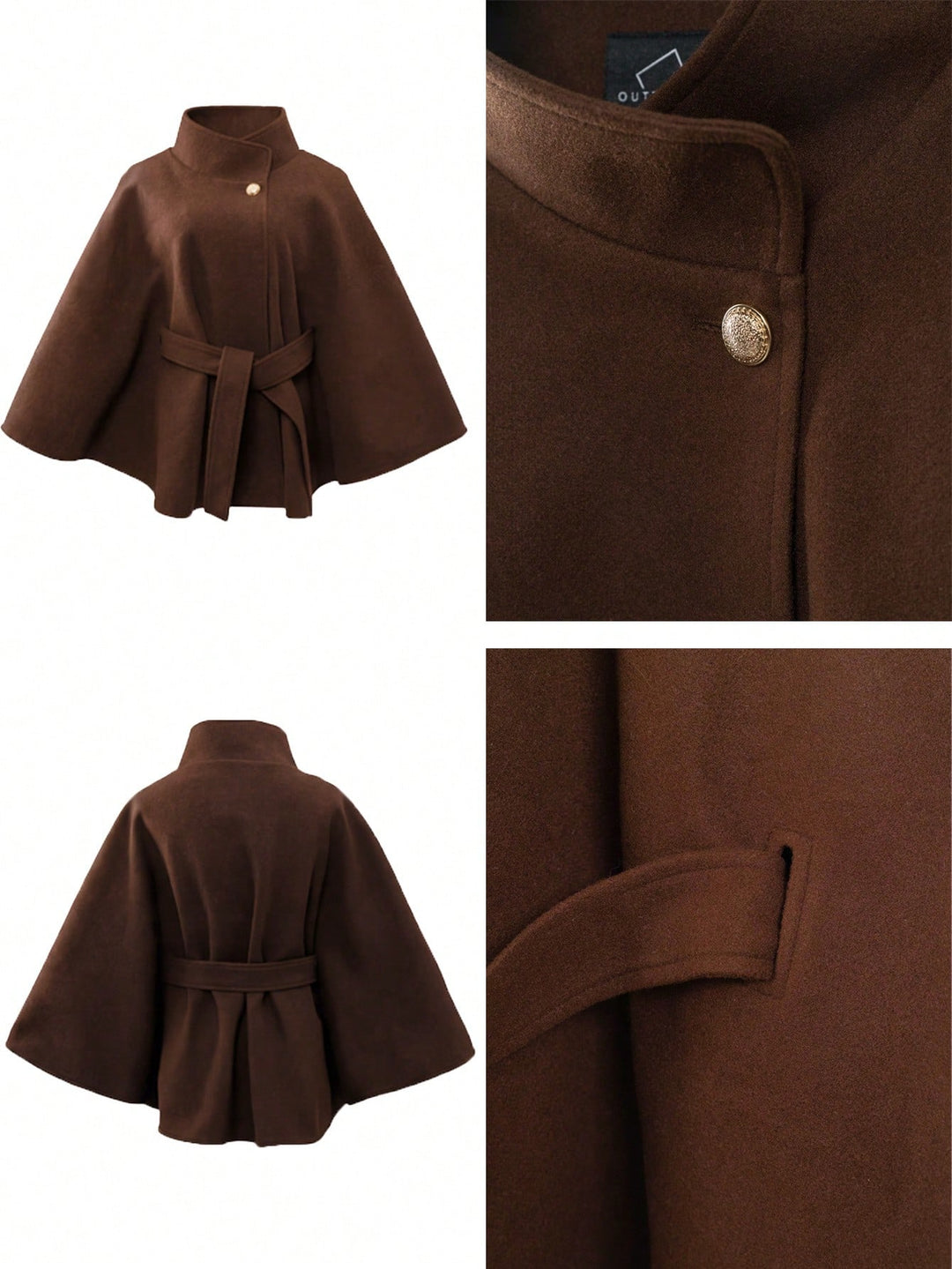 Poncho SHEIN, maro