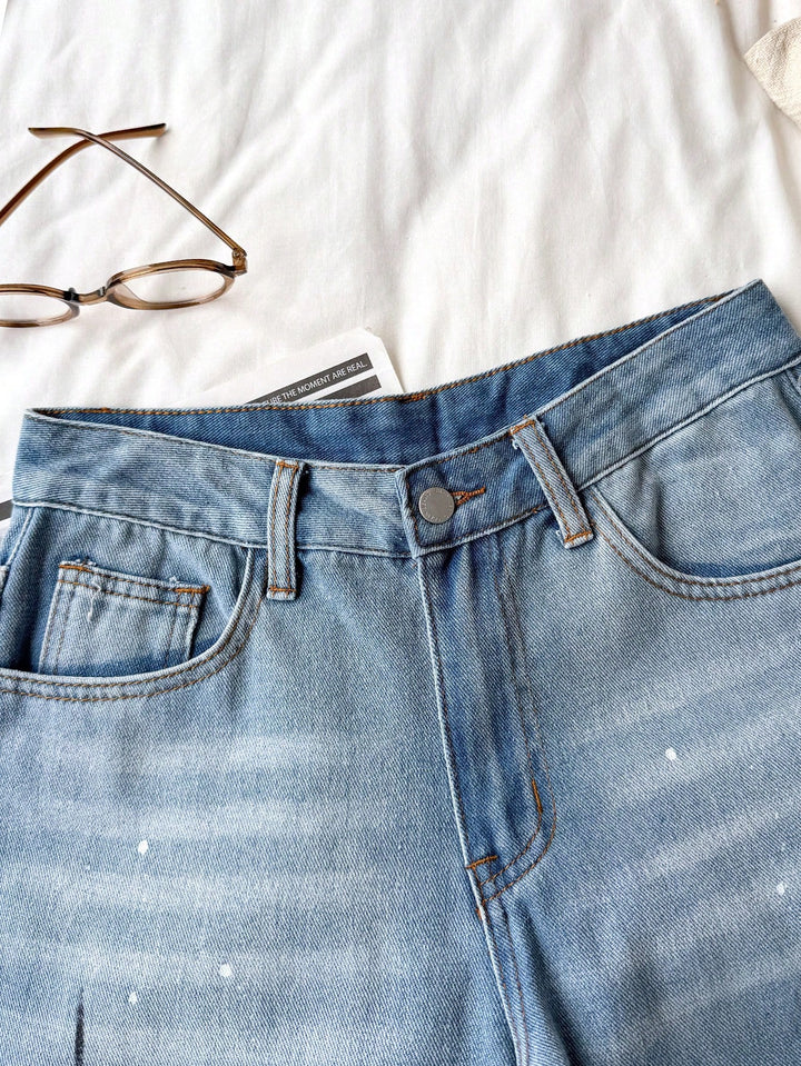 Jeans SHEIN, albastru