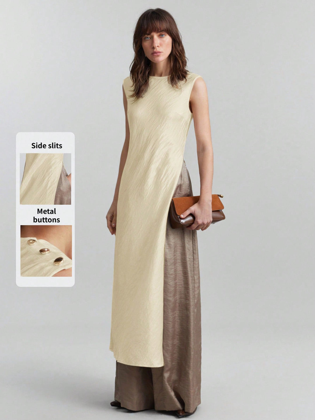 Top SHEIN, galben