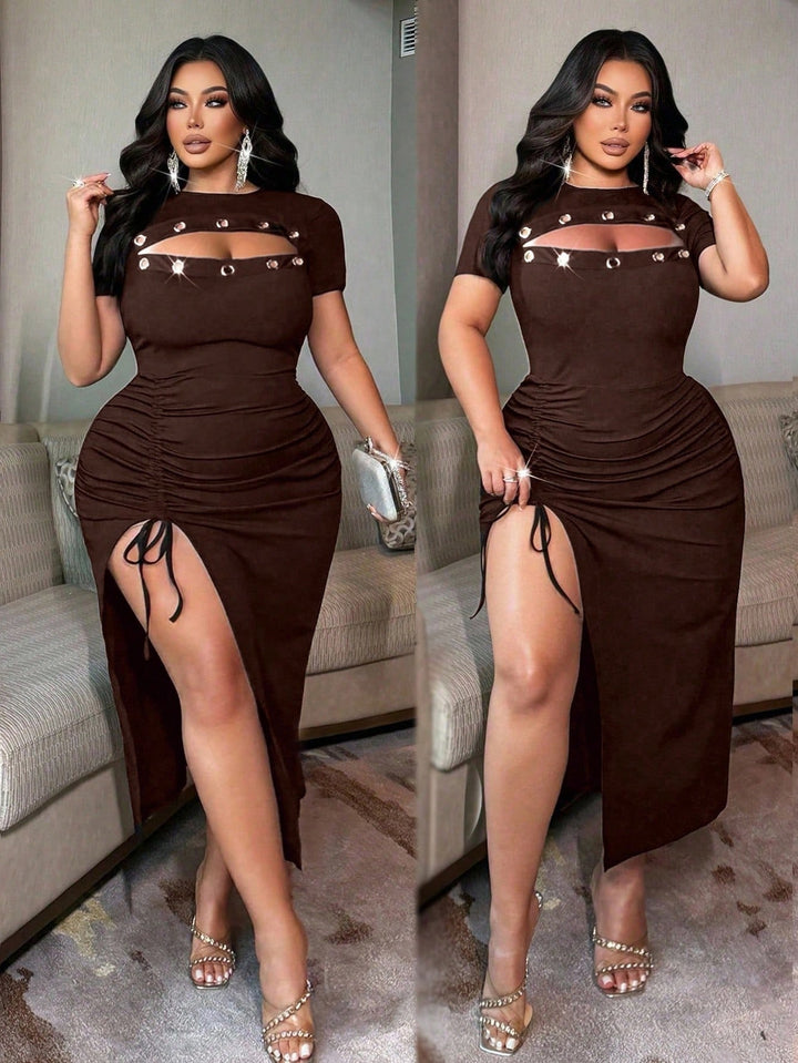 Rochie SHEIN, maro