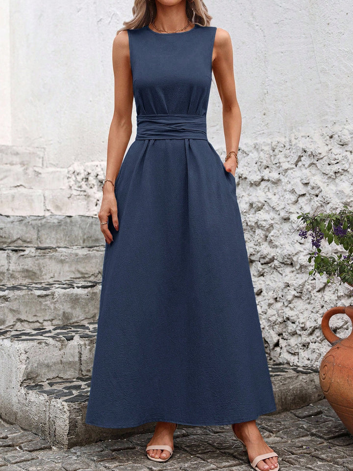 Rochie maxi SHEIN, albastru