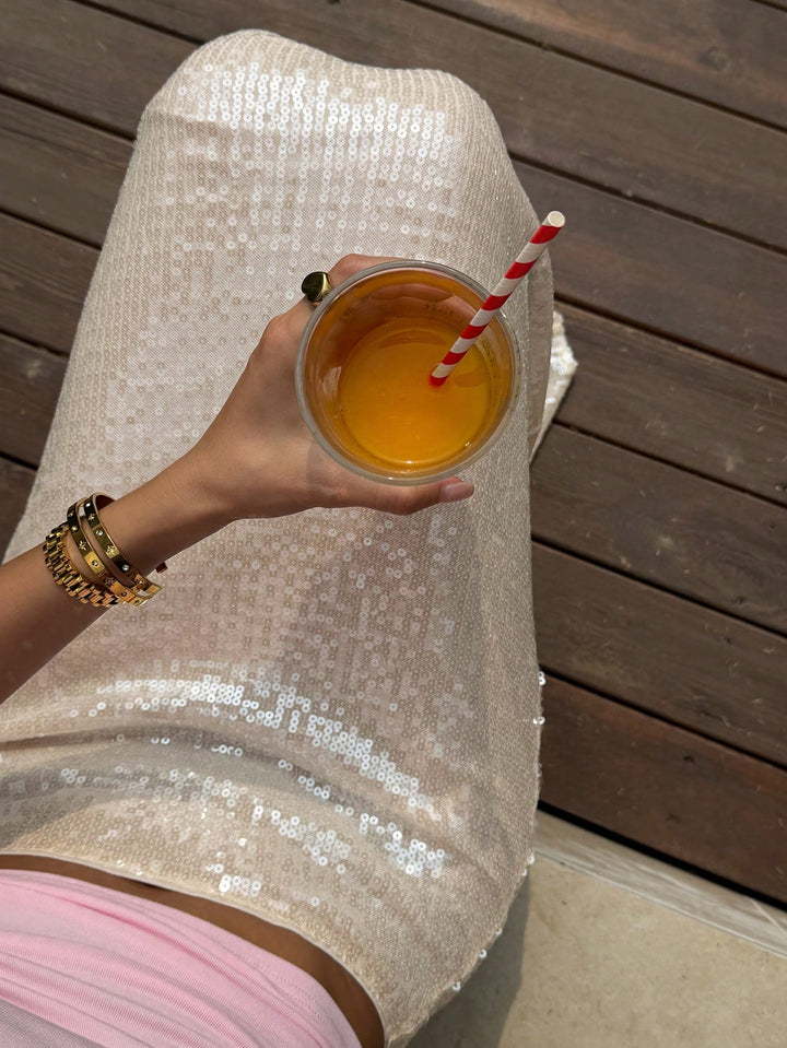 Fustă SHEIN, bej