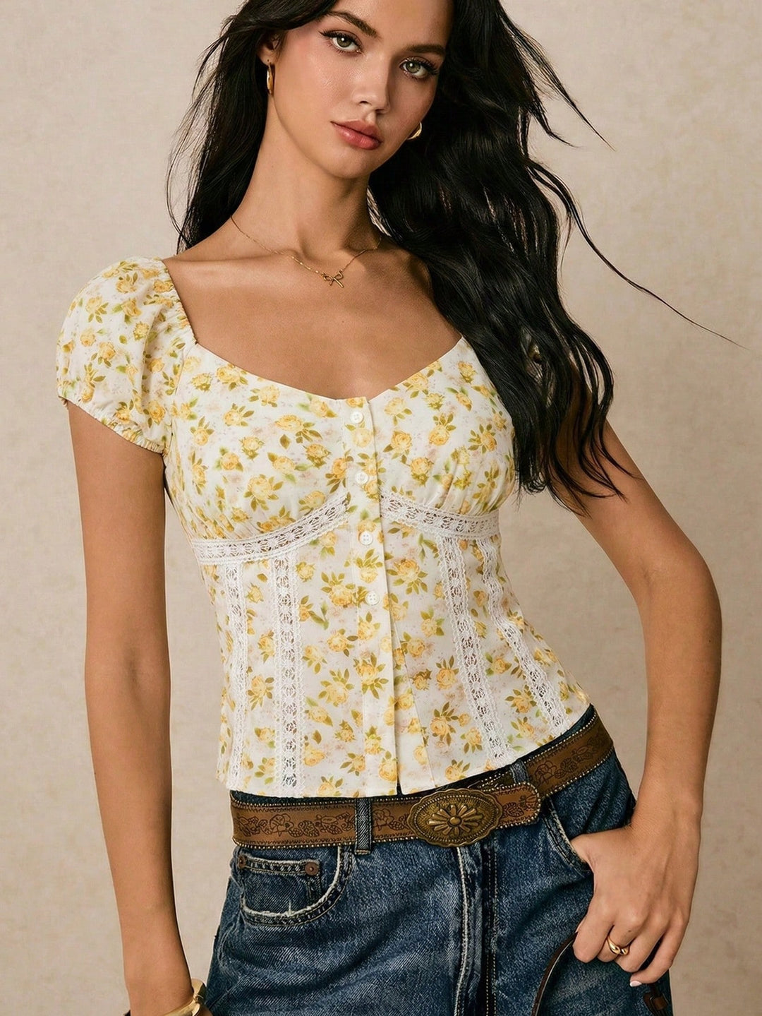Bluza corset SHEIN, mix culori