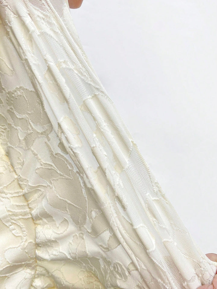 Rochie mini SHEIN, crem