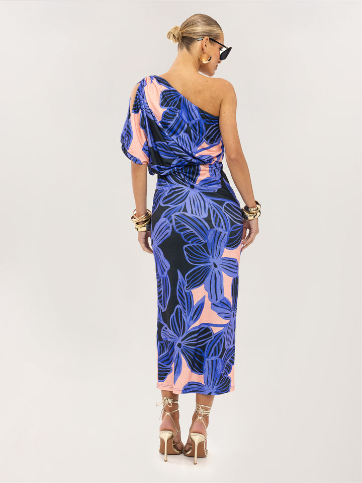 Rochie midi SHEIN, mix culori
