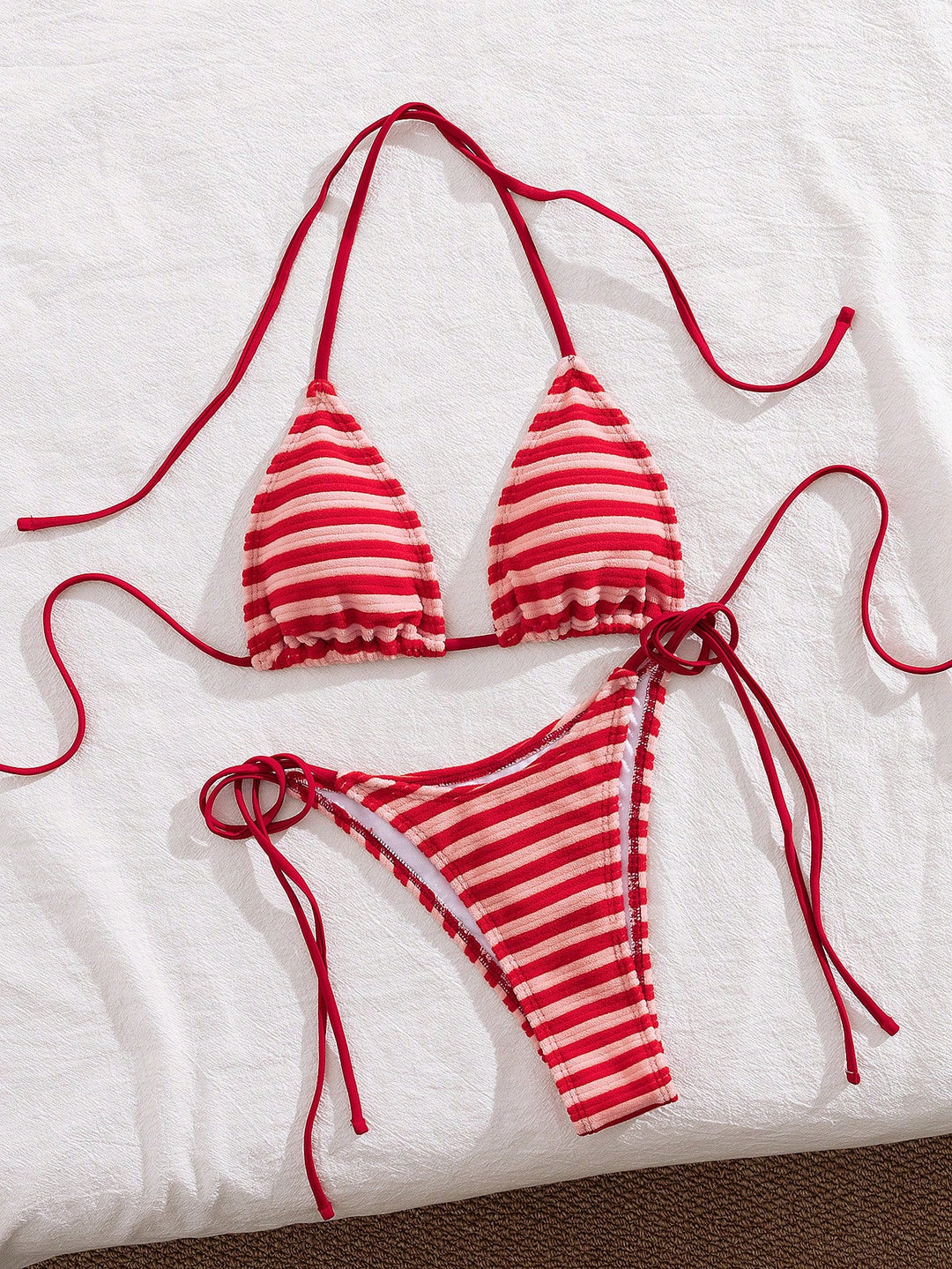 Set bikini SHEIN, roșu