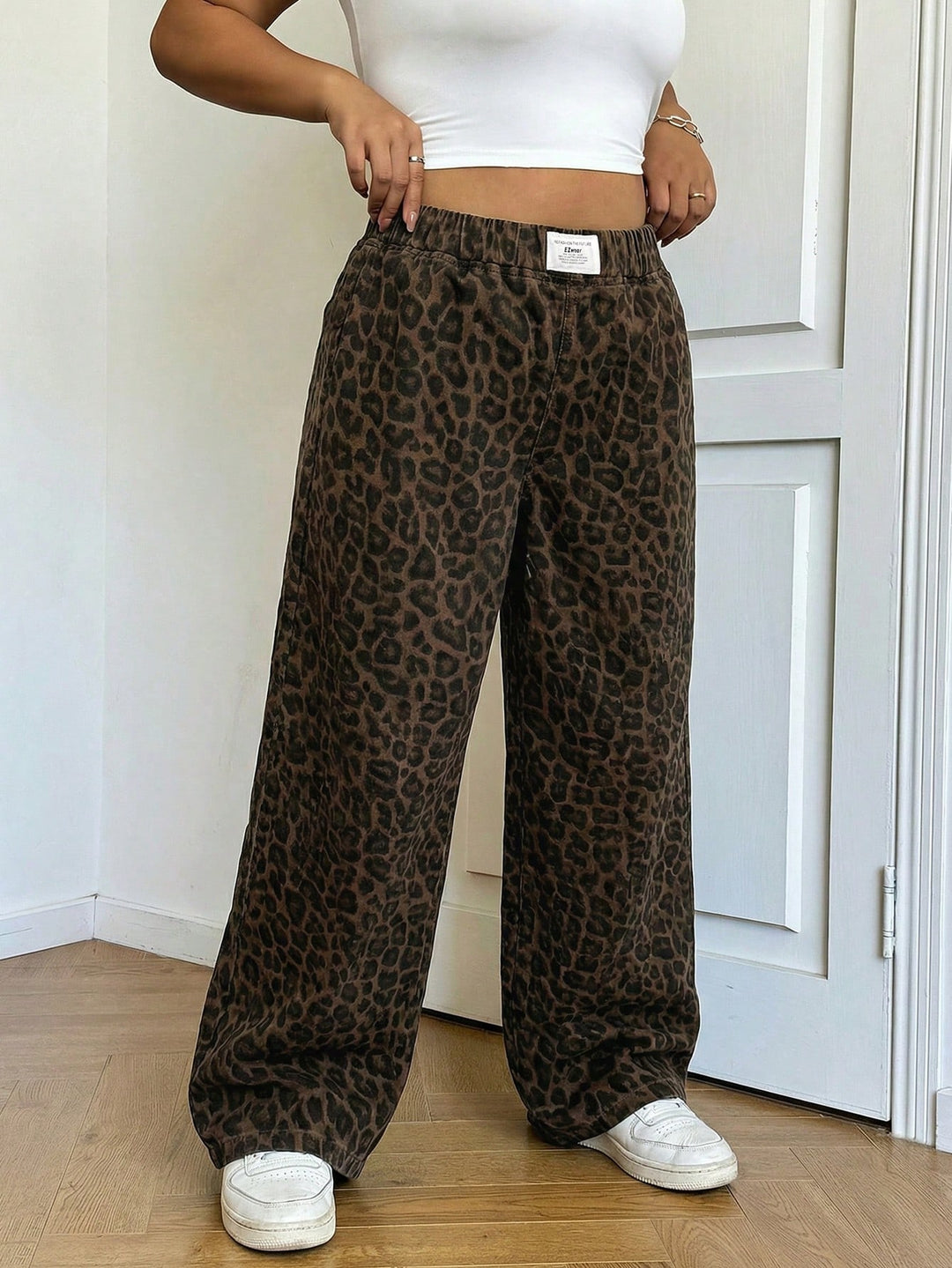 Jeans SHEIN, kaki