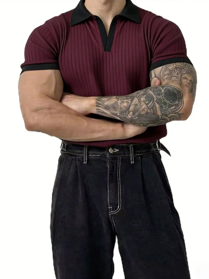 Tricou SHEIN, vișiniu