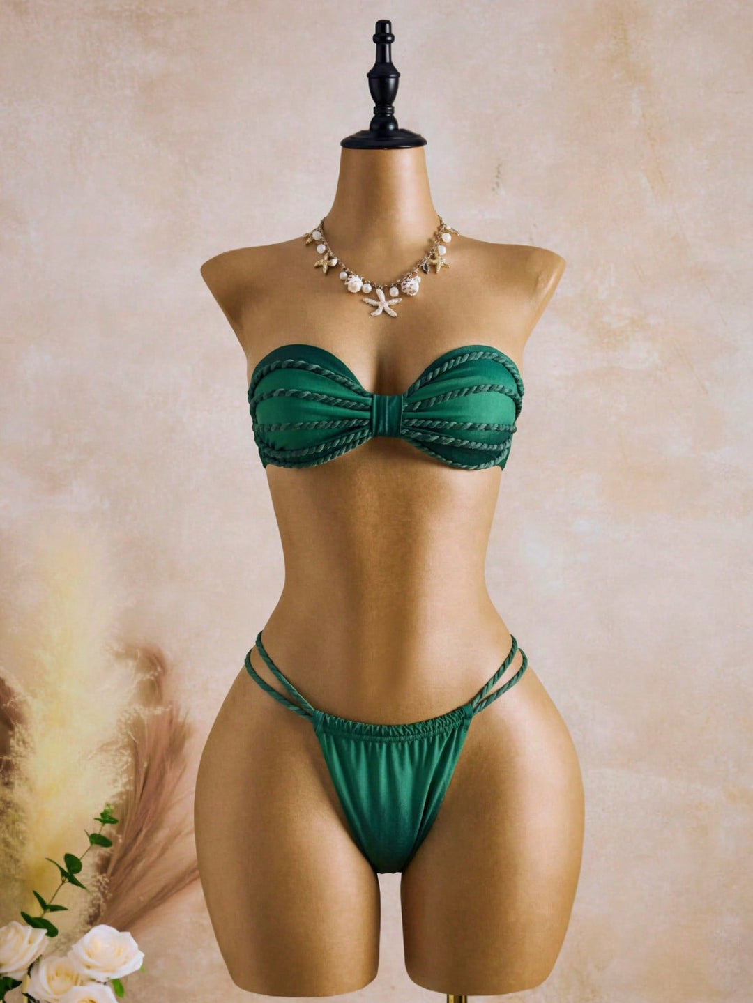 Set bikini SHEIN, verde