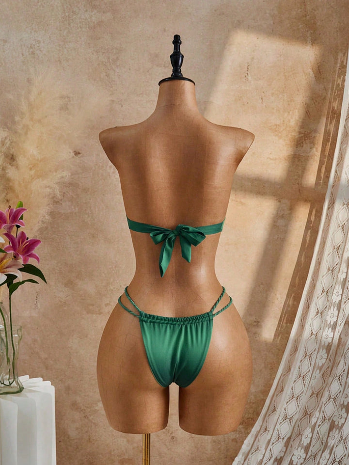 Set bikini SHEIN, verde