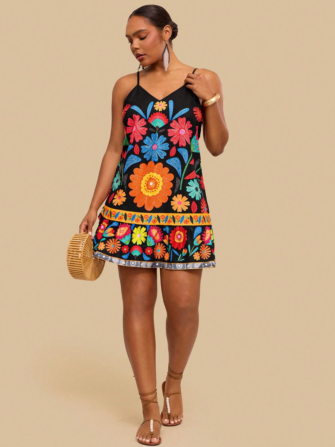 Rochie SHEIN, mix culori