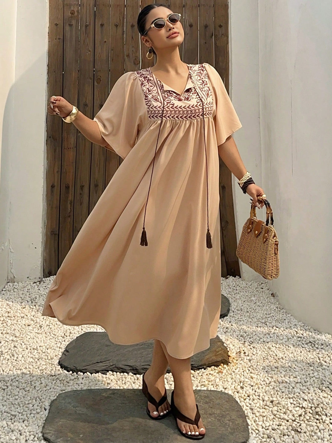 Rochie SHEIN, portocaliu