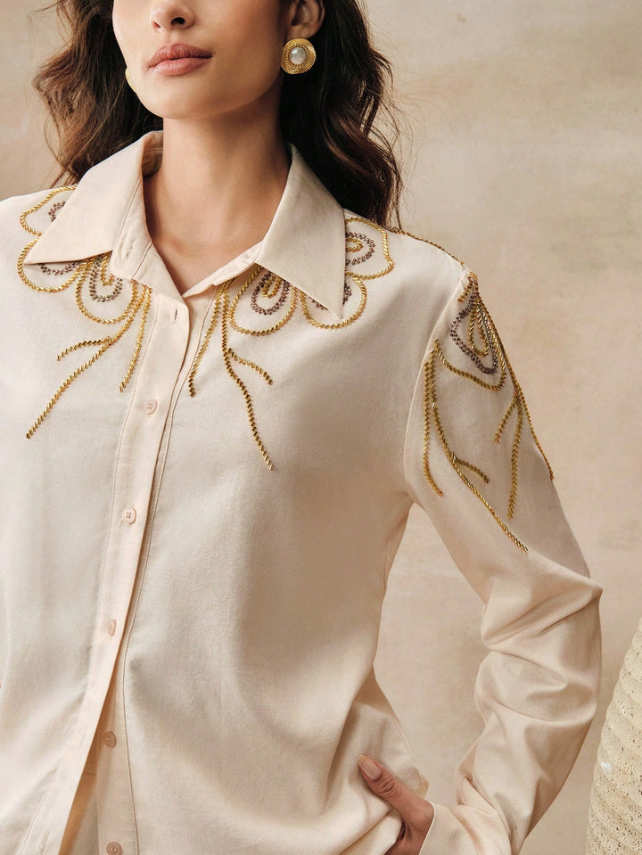 Bluza SHEIN, bej