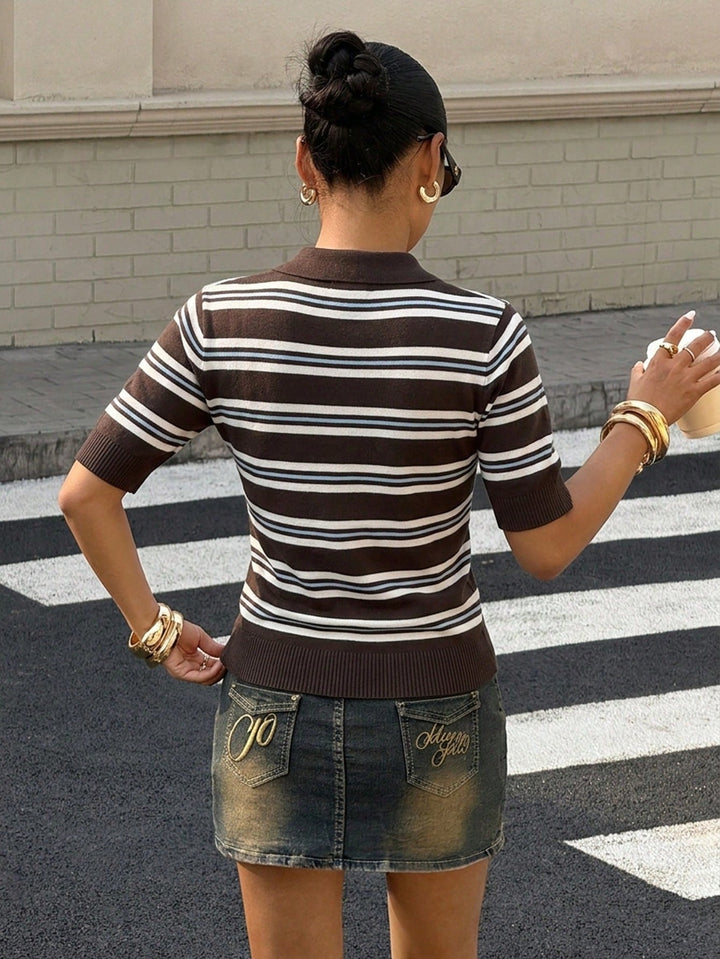 Tricou polo SHEIN, mix culori