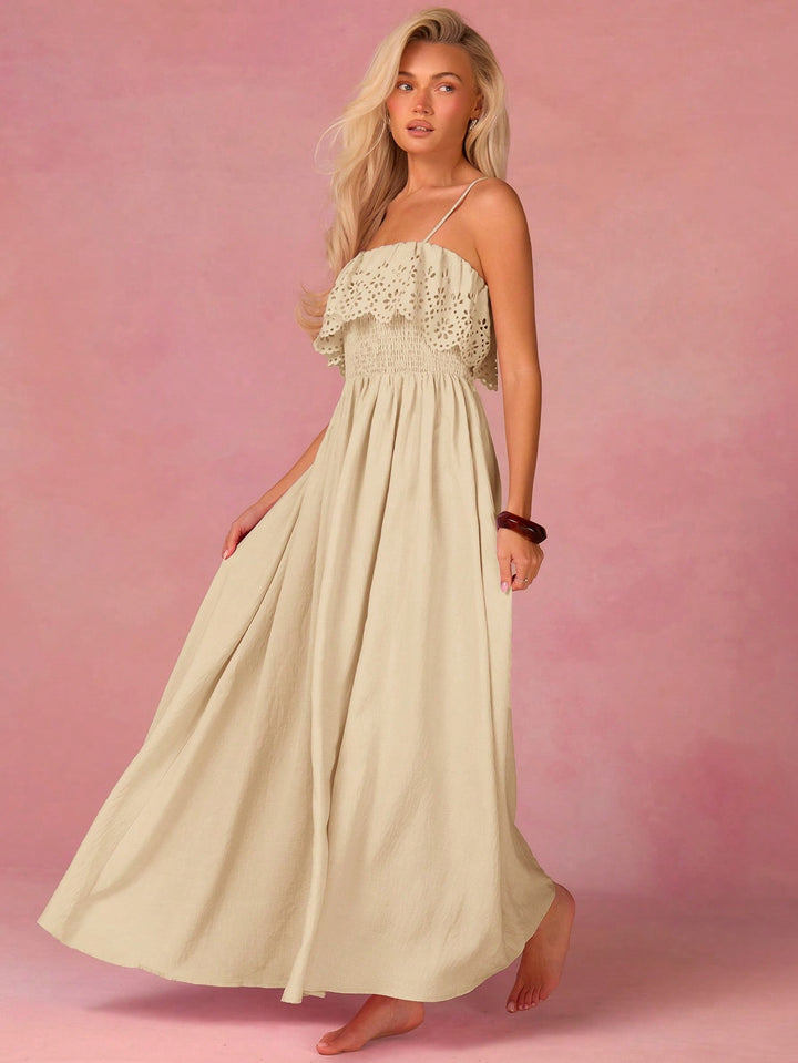 Rochie maxi SHEIN, kaki