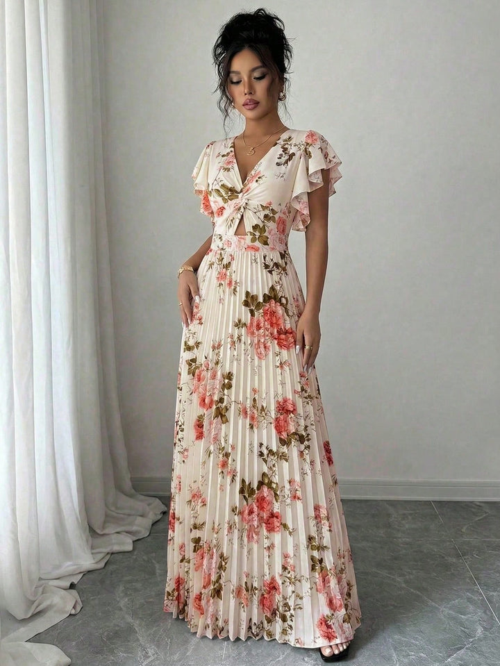 Rochie maxi SHEIN, mix culori