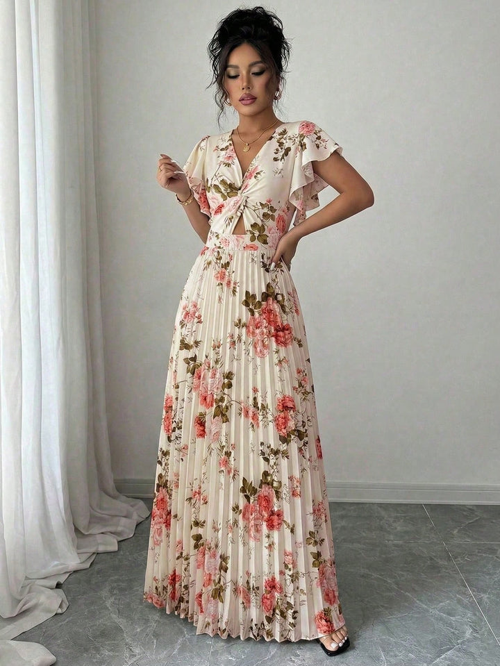 Rochie maxi SHEIN, mix culori