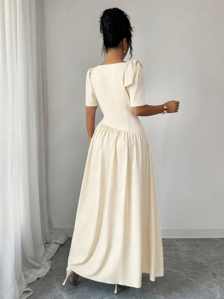 Rochie maxi SHEIN, portocaliu