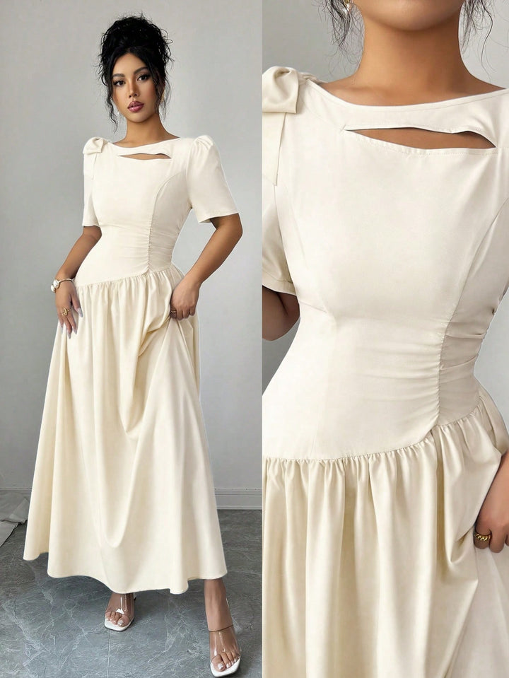 Rochie maxi SHEIN, portocaliu