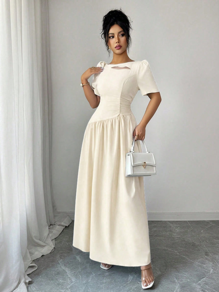Rochie maxi SHEIN, portocaliu