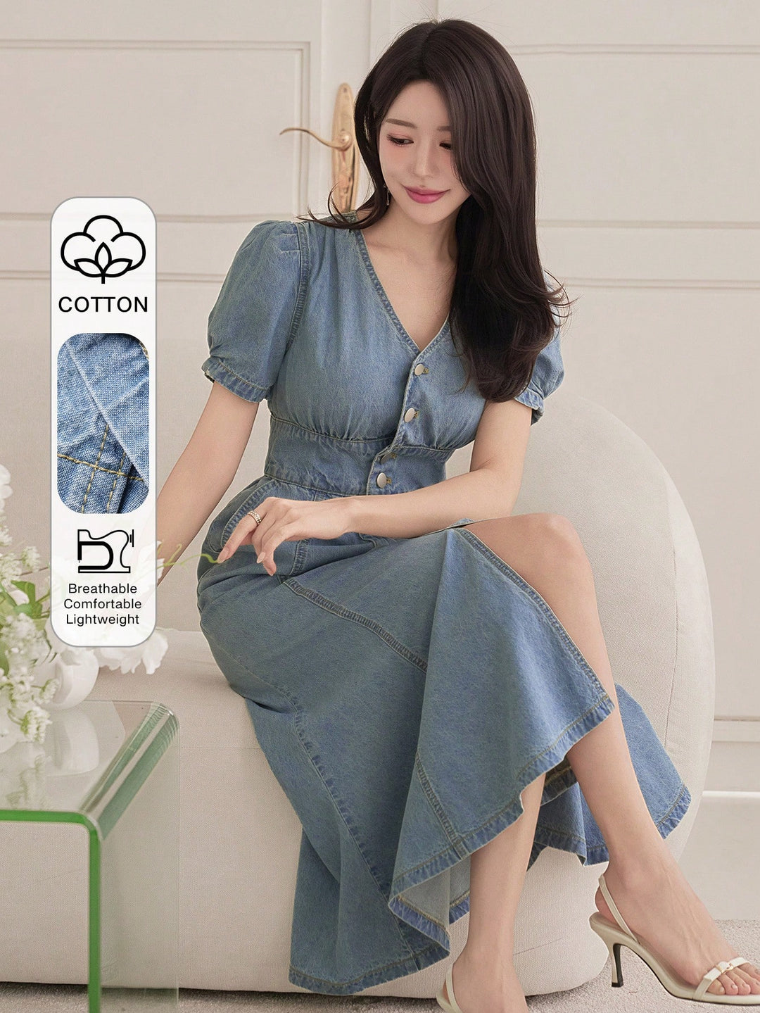 Rochie SHEIN, albastru
