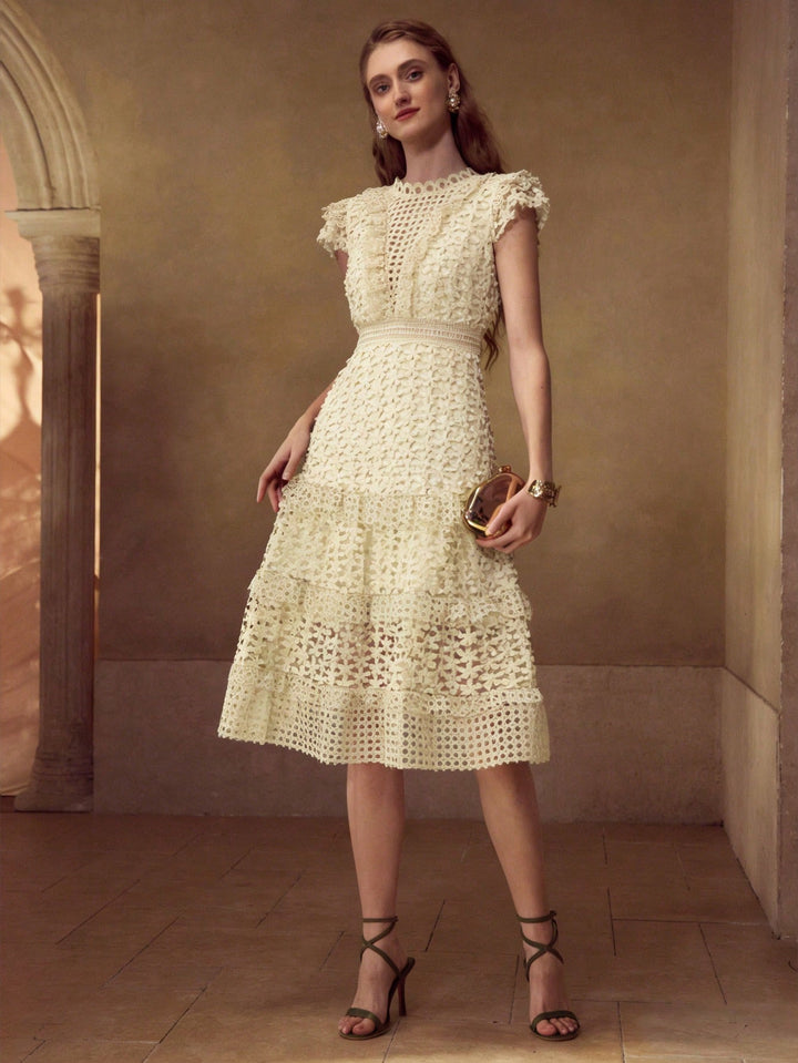 Rochie midi SHEIN, portocaliu
