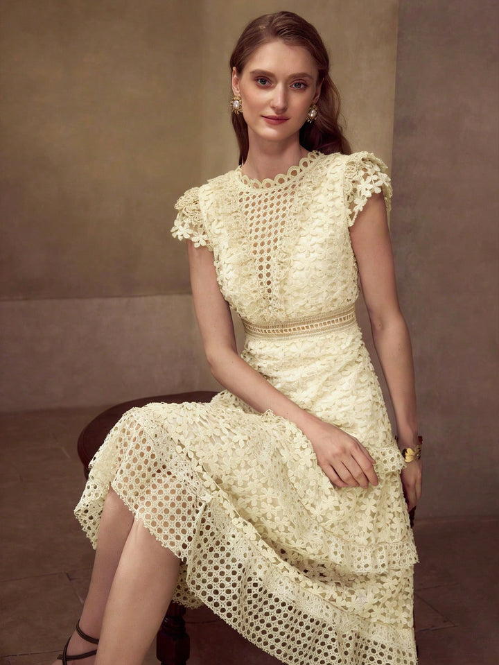 Rochie midi SHEIN, portocaliu