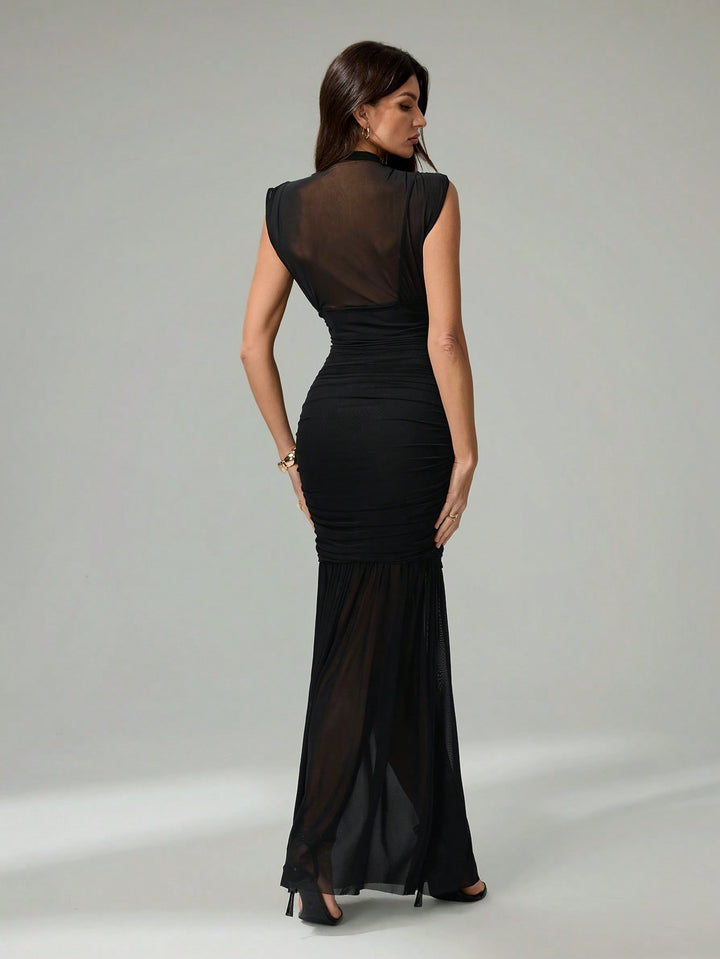 Rochie maxi SHEIN, negru