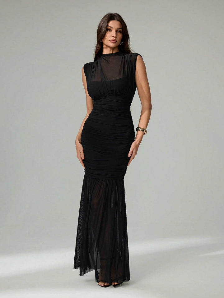 Rochie maxi SHEIN, negru