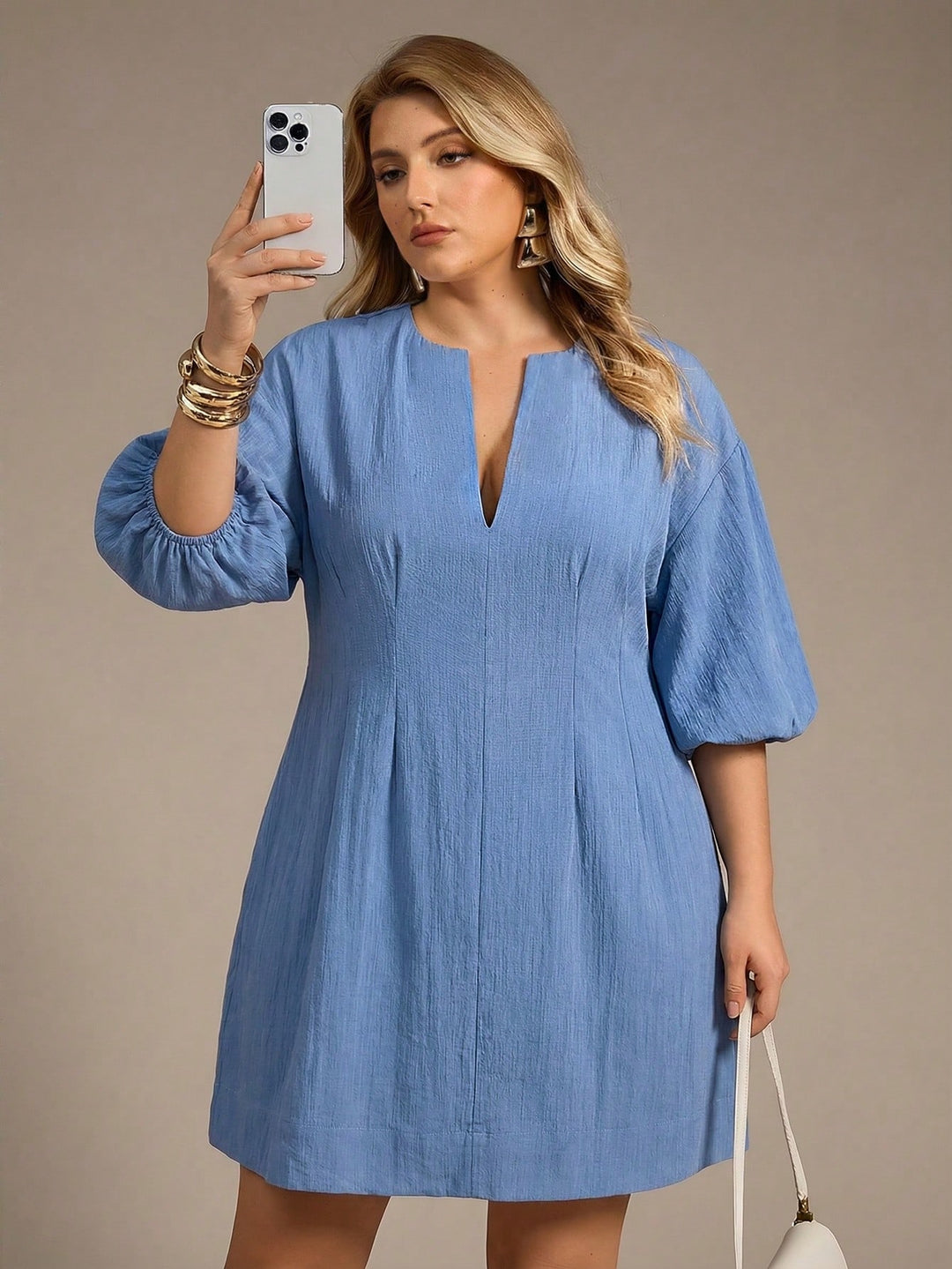 Rochie SHEIN, bej