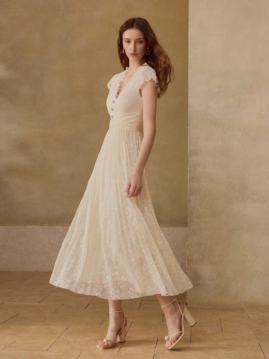 Rochie maxi SHEIN, roz