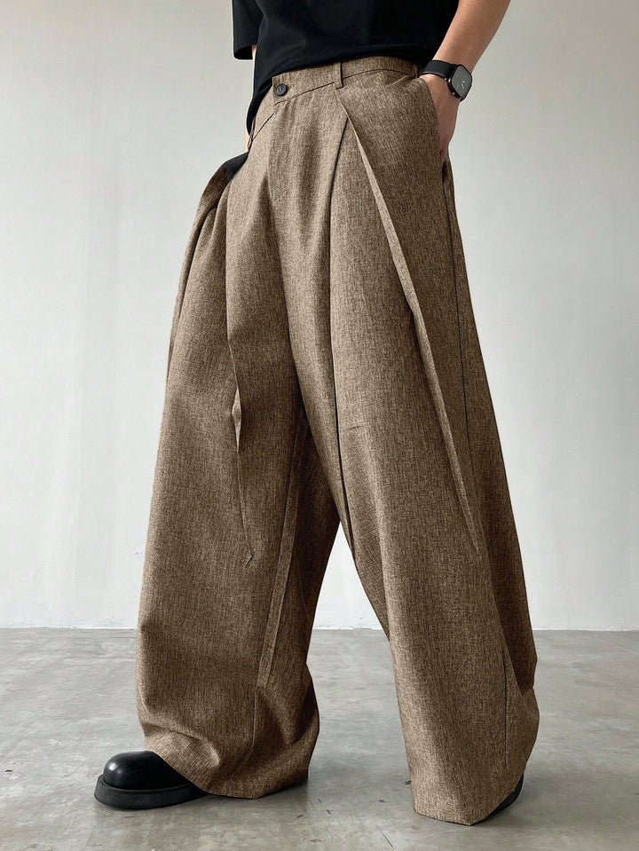 Pantalon SHEIN, maro