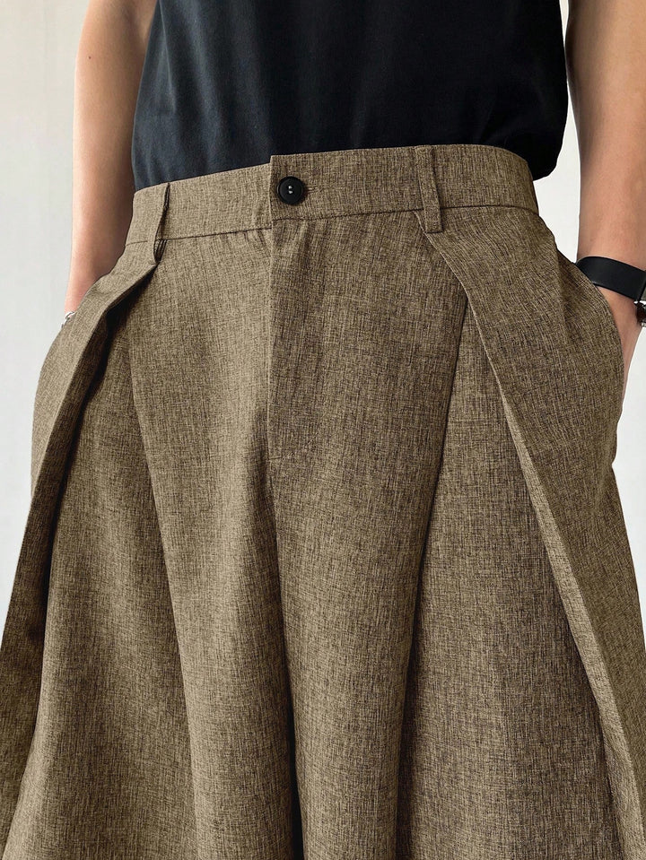 Pantalon SHEIN, maro