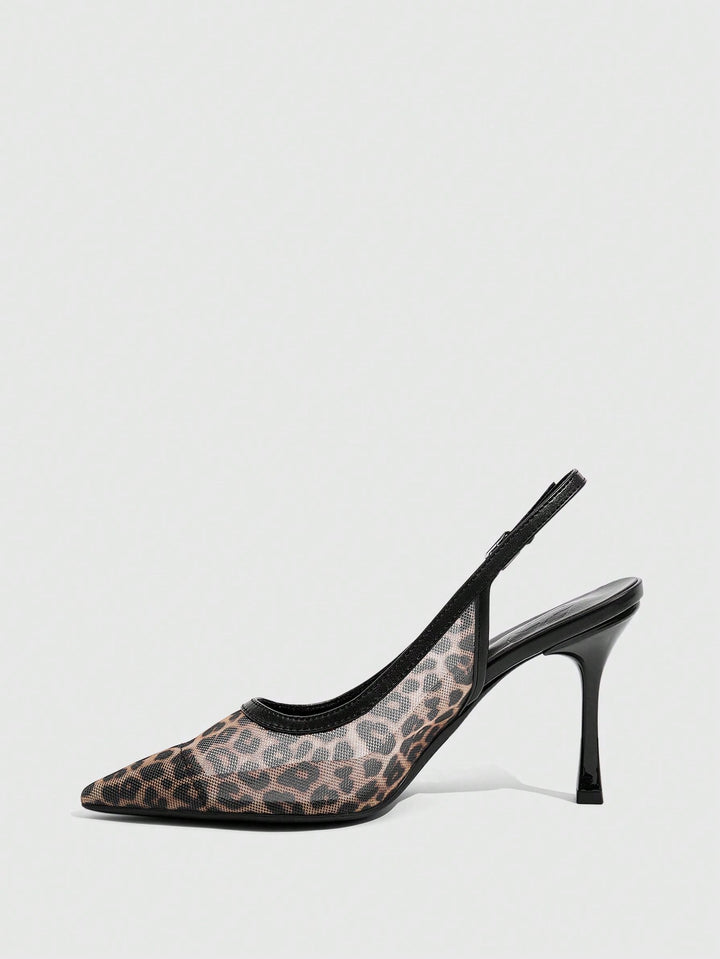 Pantofi cu toc SHEIN, negru