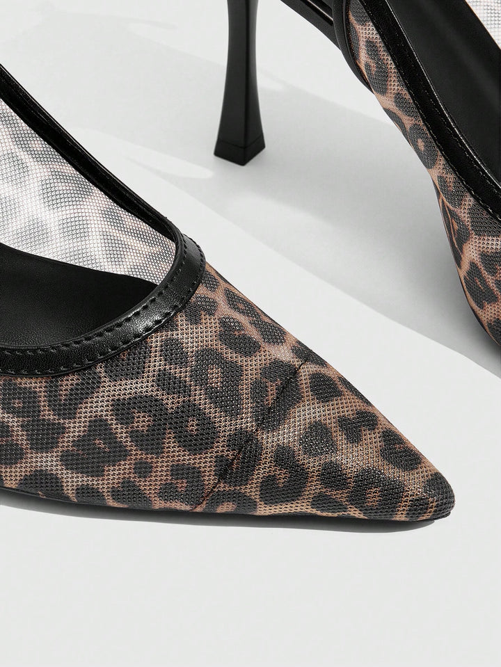 Pantofi cu toc SHEIN, negru