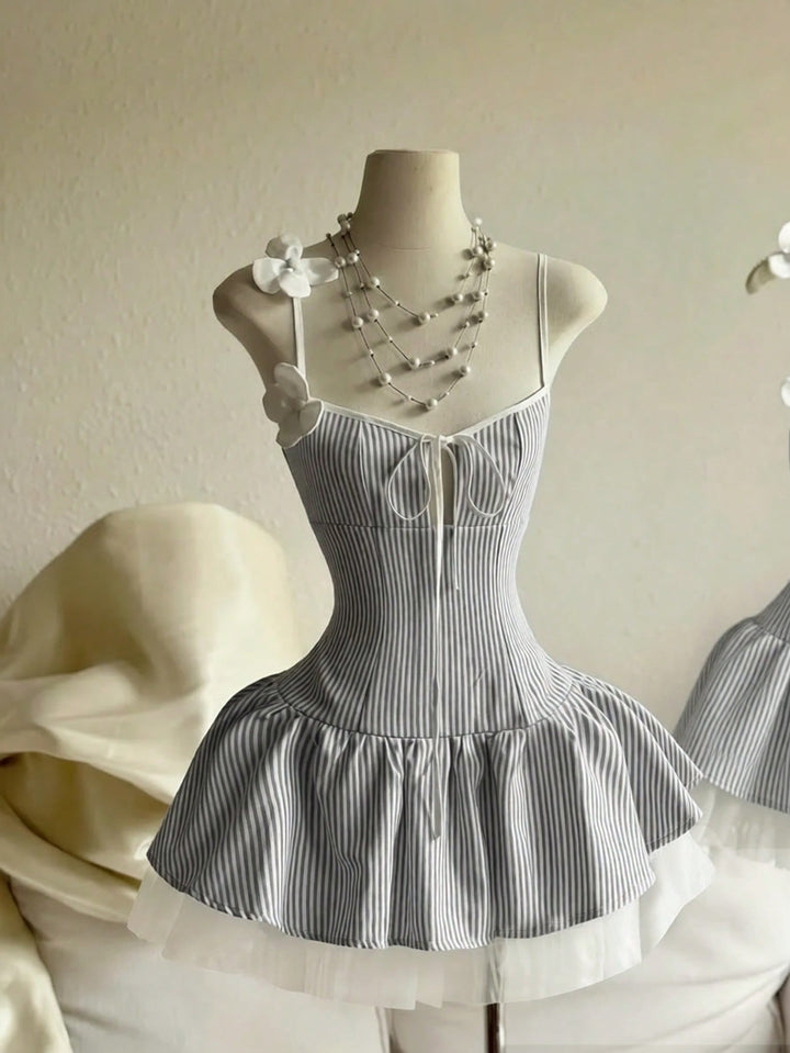 Rochie scurtă SHEIN, gri