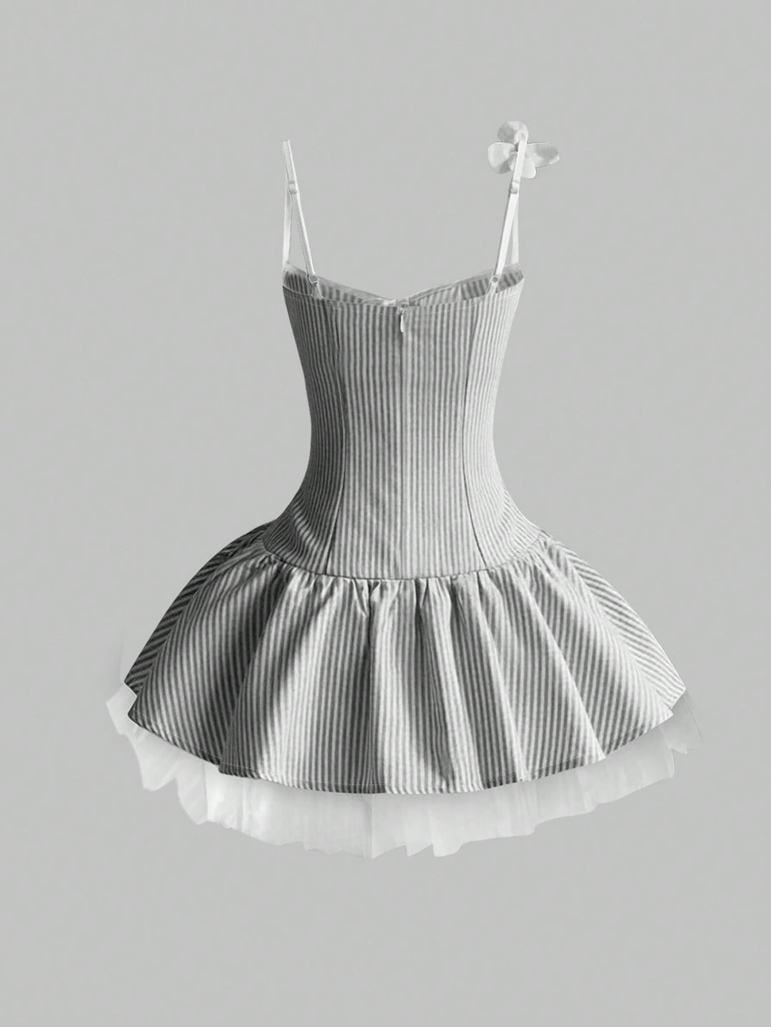 Rochie scurtă SHEIN, gri