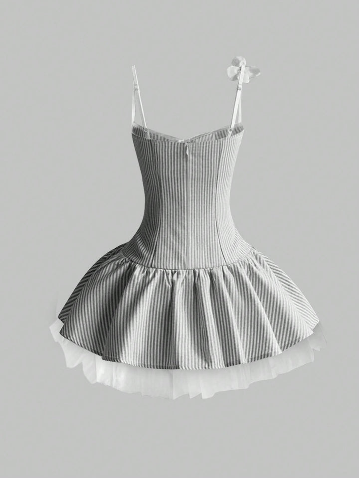 Rochie scurtă SHEIN, gri