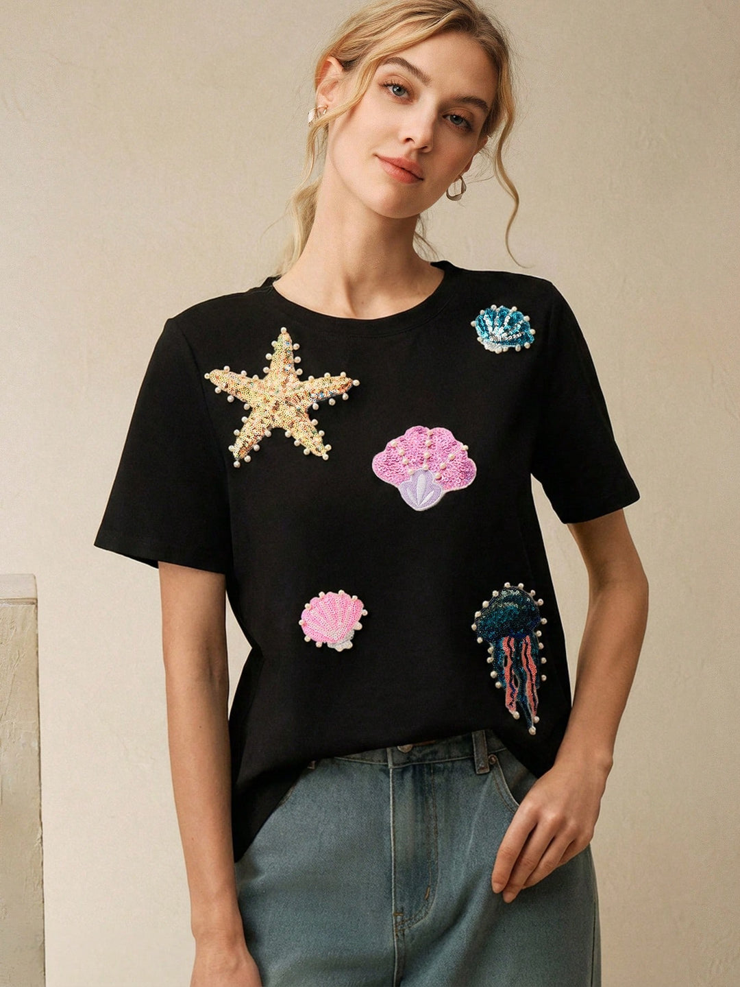 Tricou SHEIN, negru