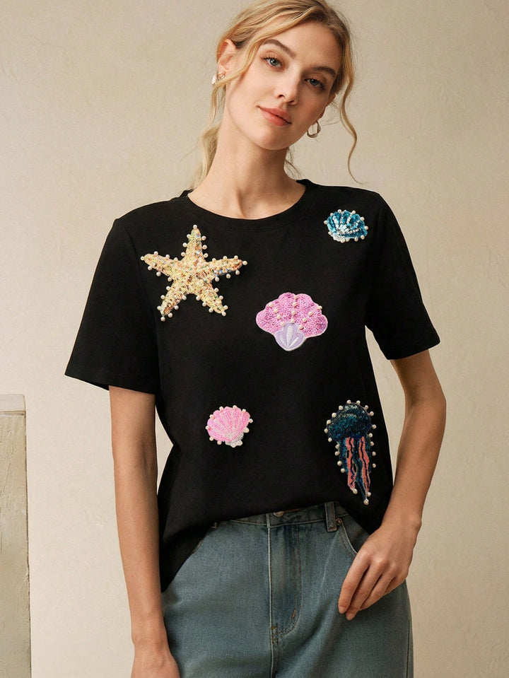 Tricou SHEIN, negru