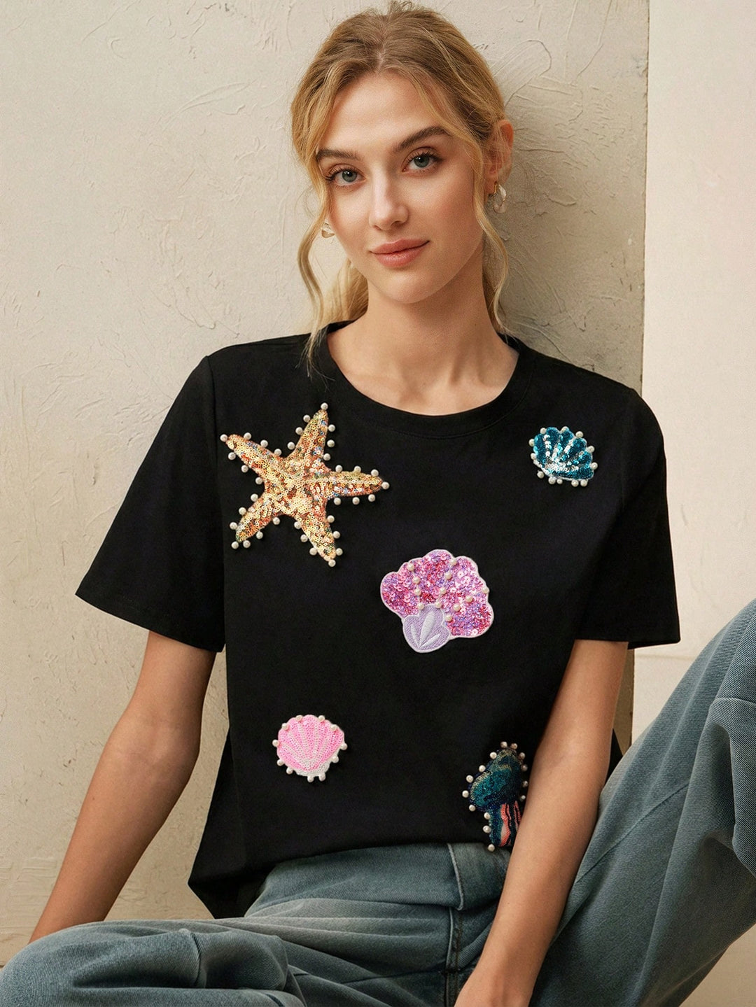 Tricou SHEIN, negru